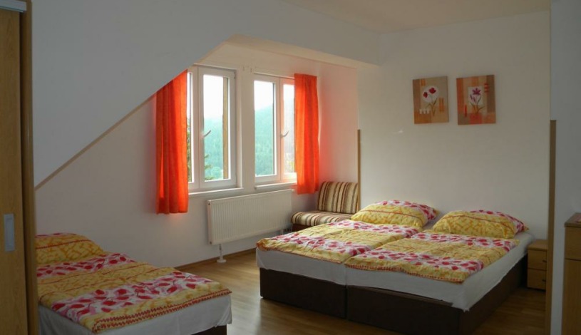 Pension Horalka Špindlerův Mlýn - Dvoulůžkový pokoj, Třílůžkový pokoj, Čtyřlůžkový pokoj